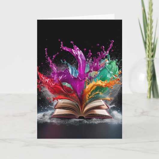 Writer's Delight Wenskaart Kaart (Voorkant)