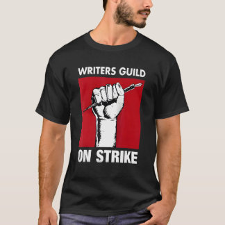 Writers Guild Of America On Strike Anti AI Chatbot T-shirt