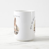 Writer's Muse Mok: een vrouw diep in haar vak Koffiemok (Center)