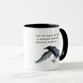 Writer's Poe Coffee Mok (Voorkant rechts)