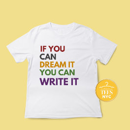 Writer's Quote T-shirts Herfst Kleuren
