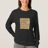 Writers Quotes Writing T-shirt (Voorkant)