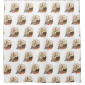 Writer's Shower Curtain - Creativiteit ontmoet sch Douchegordijn (Voorkant)