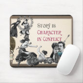 Writewell Academy Character in Conflict Mousepad Muismat (Met muis)