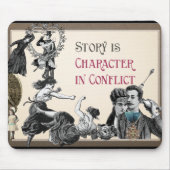 Writewell Academy Character in Conflict Mousepad Muismat (Voorkant)