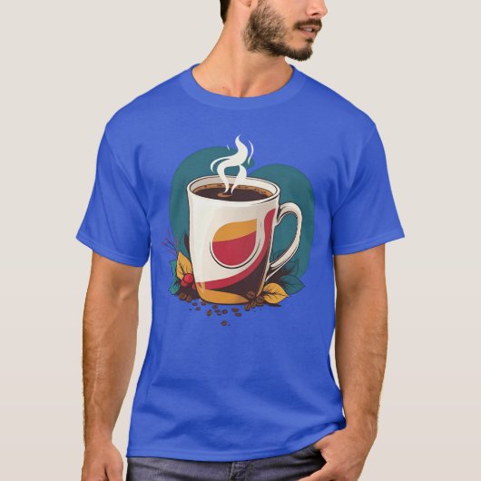 Writing Fueled retro gift T-shirt (Voorkant)