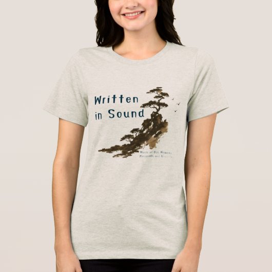 Written in Sound Women's T-shirt (Voorkant)