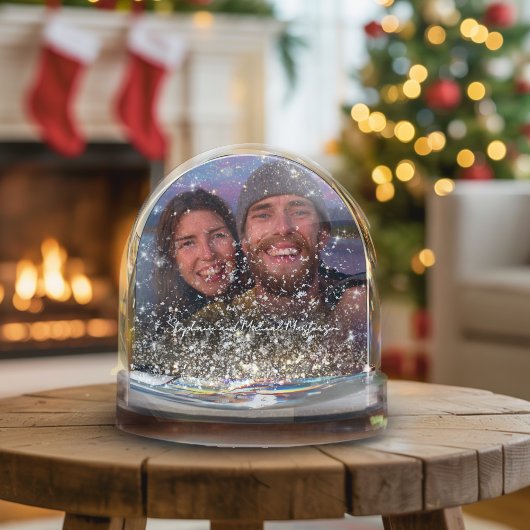 Written in the Stars 2 Photo Simple Modern Script  Sneeuwbol