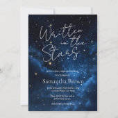 Written in the Stars Bridal Shower Invitation Kaart (Voorkant)