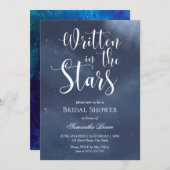 Written in the Stars Bridal Shower  Kaart (Voorkant / Achterkant)