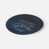 Written in the Stars Bridal Shower Papieren Bordje (Gekanteld)