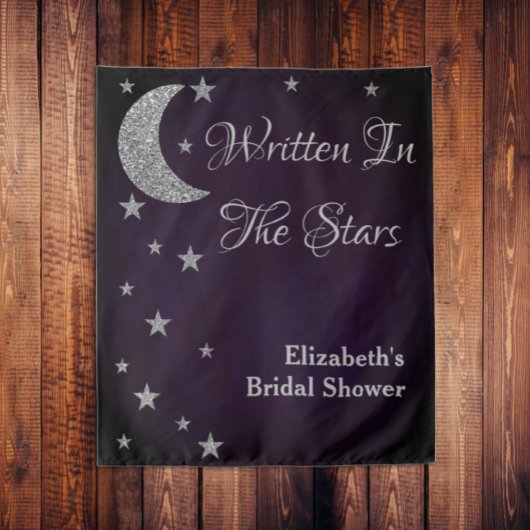 Written In The Stars Bruiloftsfeest Wandkleed