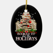 Writter Reader Bookaholic Books Lover Bookworm Keramisch Ornament (Voorkant)