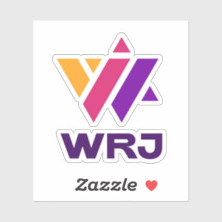 WRJ-laptopsticker Sticker