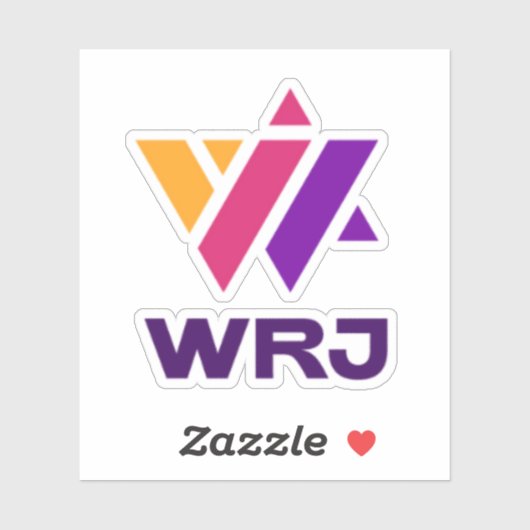 WRJ-laptopsticker Sticker (Vel)