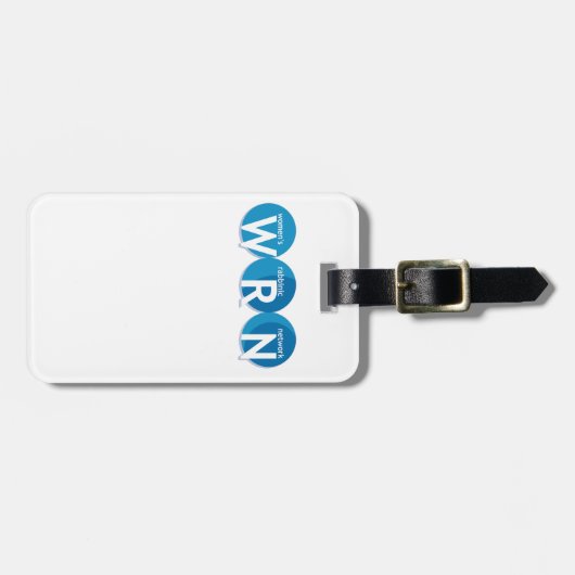 WRN Bagage Label (Voorkant horizontaal)