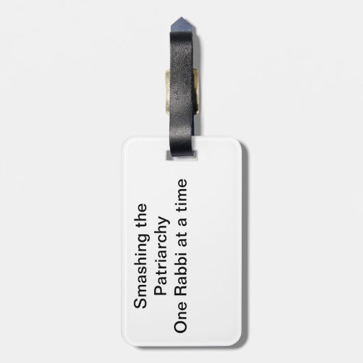 WRN Bagage Label (Achterkant verticaal)