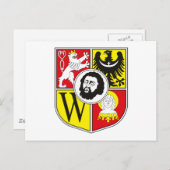 Wroclaw Coat of Arms Briefkaart (Voorkant / Achterkant)