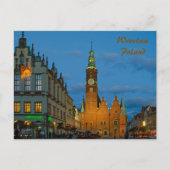 Wroclaw Polen Briefkaart (Voorkant)