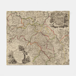 Wroclaw Polen Fleece Deken