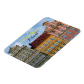 Wroclaw Polen Kleurrijke gebouwen Magneet (Linkerzijde)