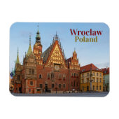 Wroclaw Polen Magnet Magneet (Horizontaal)