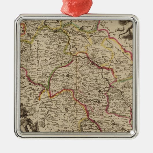 Wroclaw Polen Metalen Ornament (Voorkant)