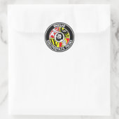 Wrocław Round Emblem Ronde Sticker (Tas)