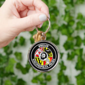 Wrocław Round Emblem Sleutelhanger (Hand)