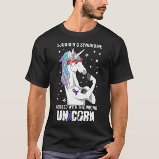 Wrong Unicorn Sjogrens Syndrome Awareness onderste T-shirt