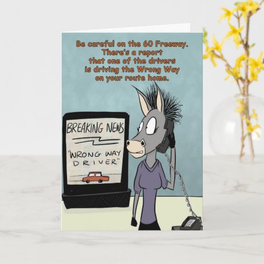 wrong way driver kaart (Gele Bloem)