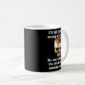 Wrong With Society - Don't Drink From Enemy Skulls Koffiemok (Voorkant rechts)
