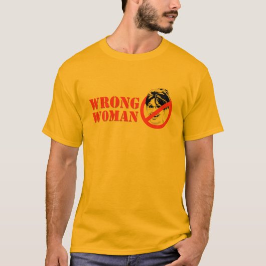 WRONG WOMAN T-shirt (Voorkant)