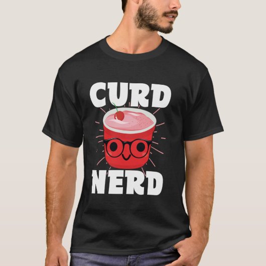 Wrongel Nerd Voor Yogurt Maker T-shirt (Voorkant)
