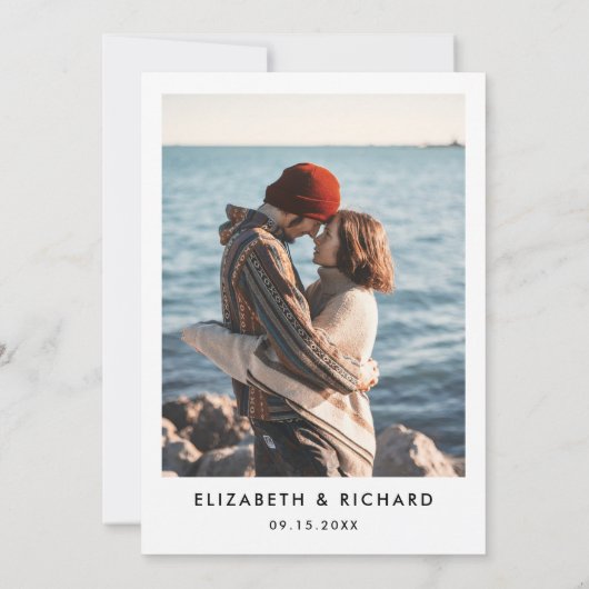 Wronkzinnig script niets Fancy gewoon liefdeshuwel Kaart (Achterkant)