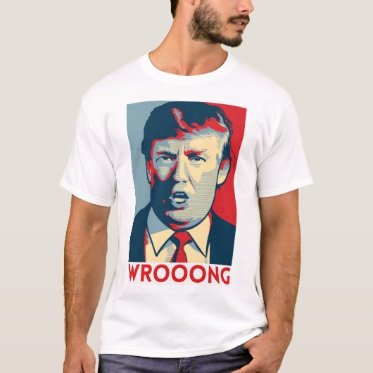 Wrooong T-shirt (Voorkant)