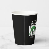 Wruiend team ADD-TEKST School Varsity Wrestler Papieren Bekers (Rechts)