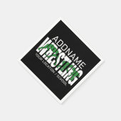 Wruiend team ADD-TEKST School Varsity Wrestler Servet (Hoek)