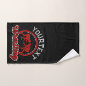 Wruing ADD NAME Grapple Champion Team Player Bad Handdoek (Handdoek)