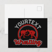 Wruing ADD NAME Grapple Champion Team Player Briefkaart (Voorkant / Achterkant)