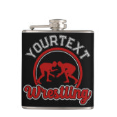 Wruing ADD NAME Grapple Champion Team Player Heupfles (Voorkant)