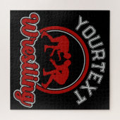 Wruing ADD NAME Grapple Champion Team Player Legpuzzel (Horizontaal)