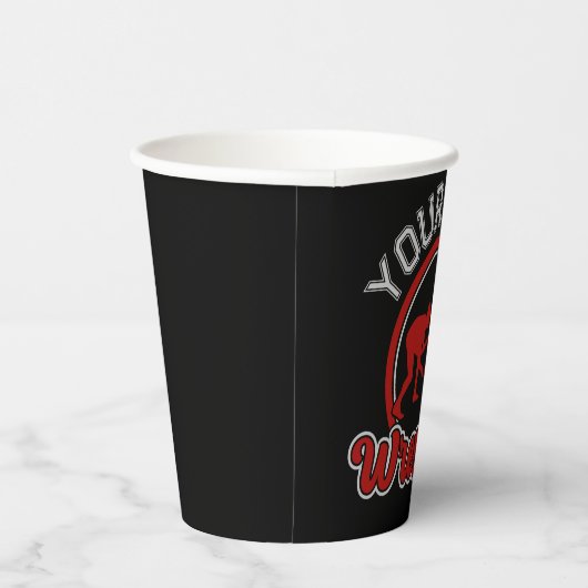 Wruing ADD NAME Grapple Champion Team Player Papieren Bekers (Rechts)