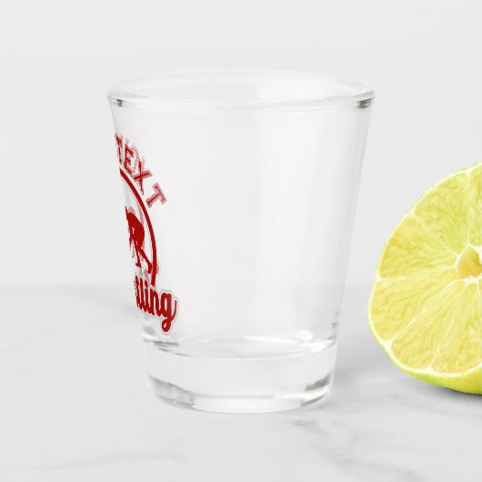 Wruing ADD NAME Grapple Champion Team Player Shot Glas (Rechts)