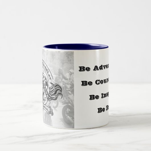 WRWR-Mok Tweekleurige Koffiemok (Center)