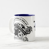 WRWR USA-Mok Tweekleurige Koffiemok (Voorkant links)