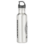 WRWR-waterflesje Waterfles (Achterkant)