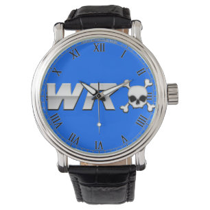 WRX horloge met een schedel