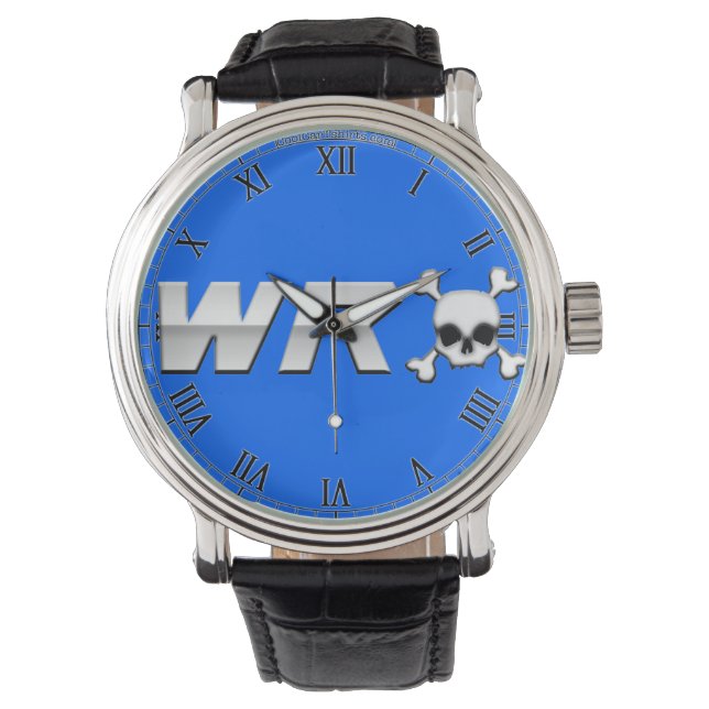 WRX horloge met een schedel (Voorkant)