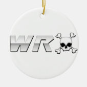 WRX met scull Keramisch Ornament (Voorkant)